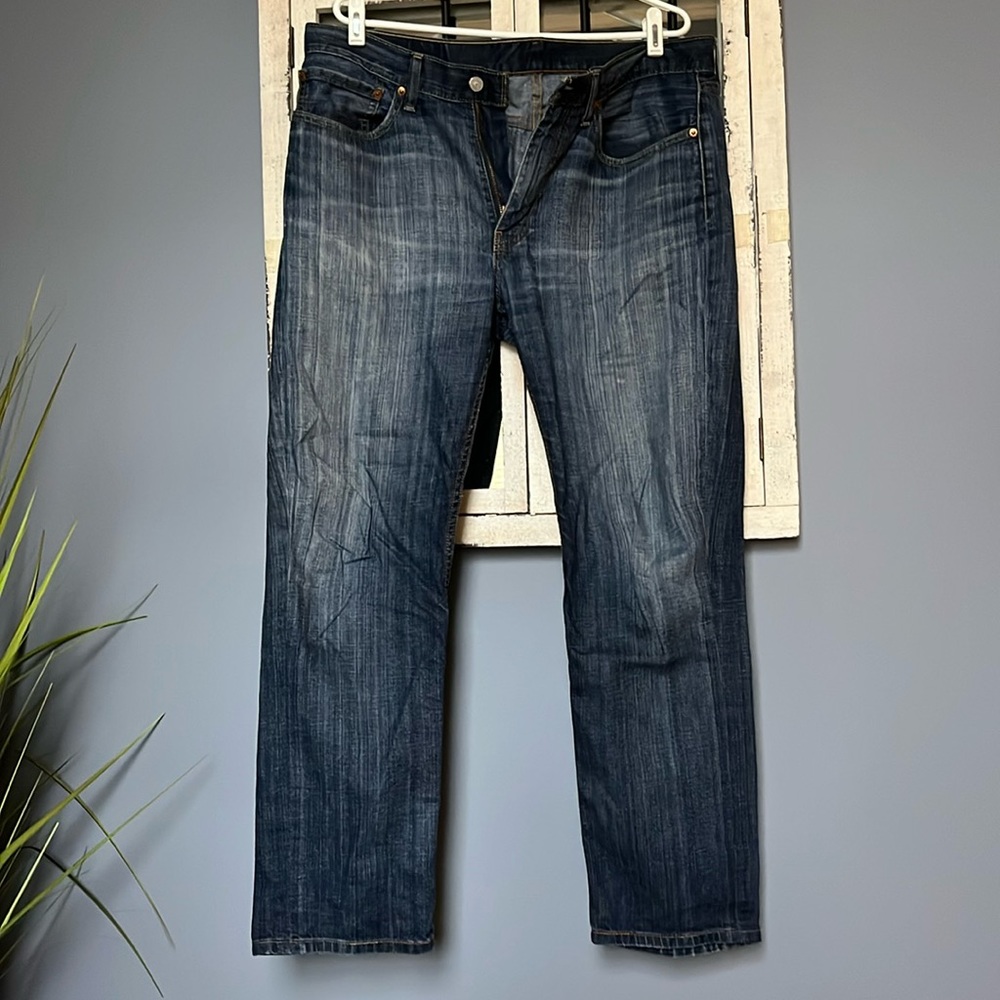 Levi’s 514 Straight Stretch Jeans - Shoestring Blue- 35x30
